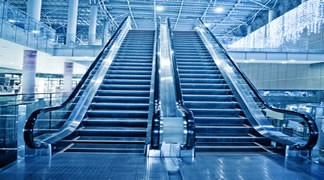 escaleras mecánicas